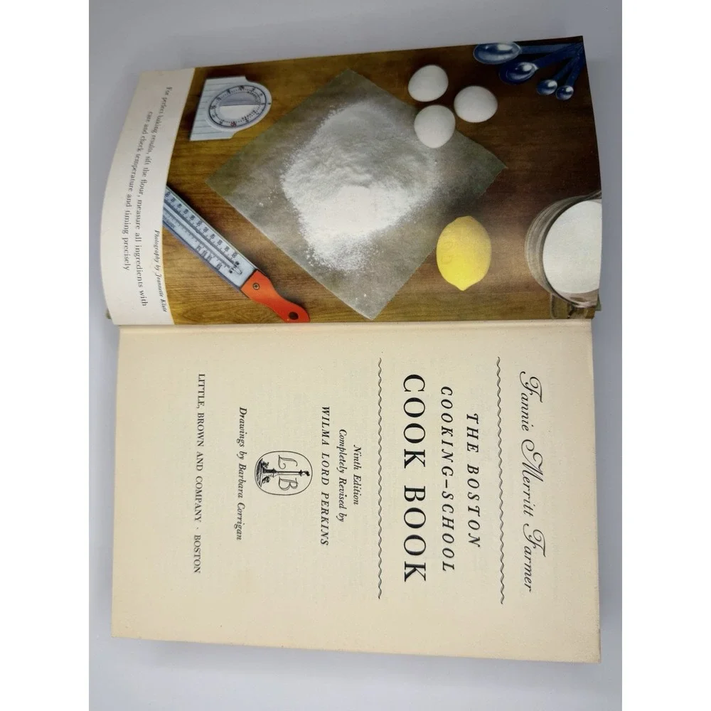 The New Fannie Farmer Boston Cooking Ninth Edition Original Paper Edition